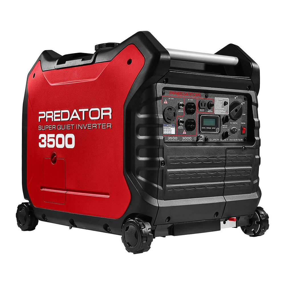 Predator. 3500 Watt Super Quiet Inverter Generator with CO SECURE™