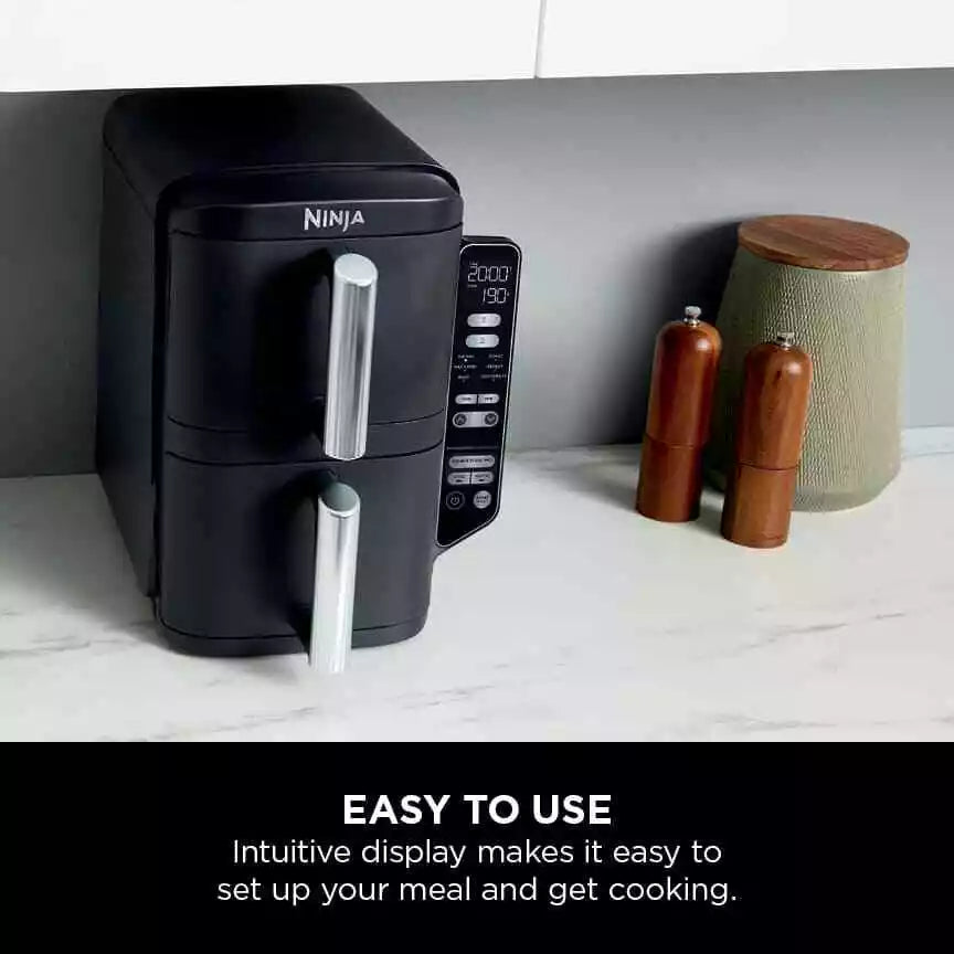 Ninja Double Stack 2-Drawer Air Fryer 7.6L – SL300UK